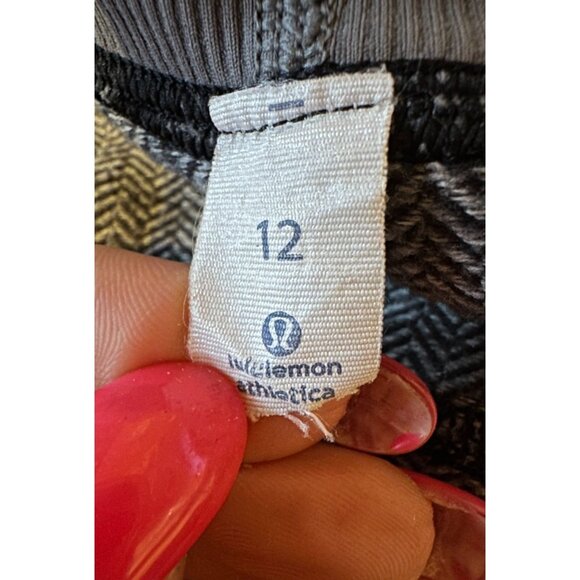 EUC Lululemon Daily Practice Jacket Heathered Herringbone Size 12 - Picture 6 of 10